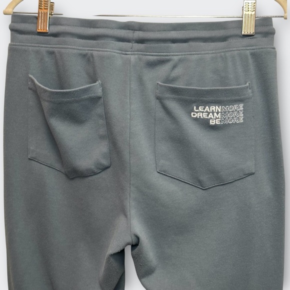 ATLPHALETE Core Essential Joggers M | Gray Athleisure Workout Streetwear Motto - Picture 7 of 9